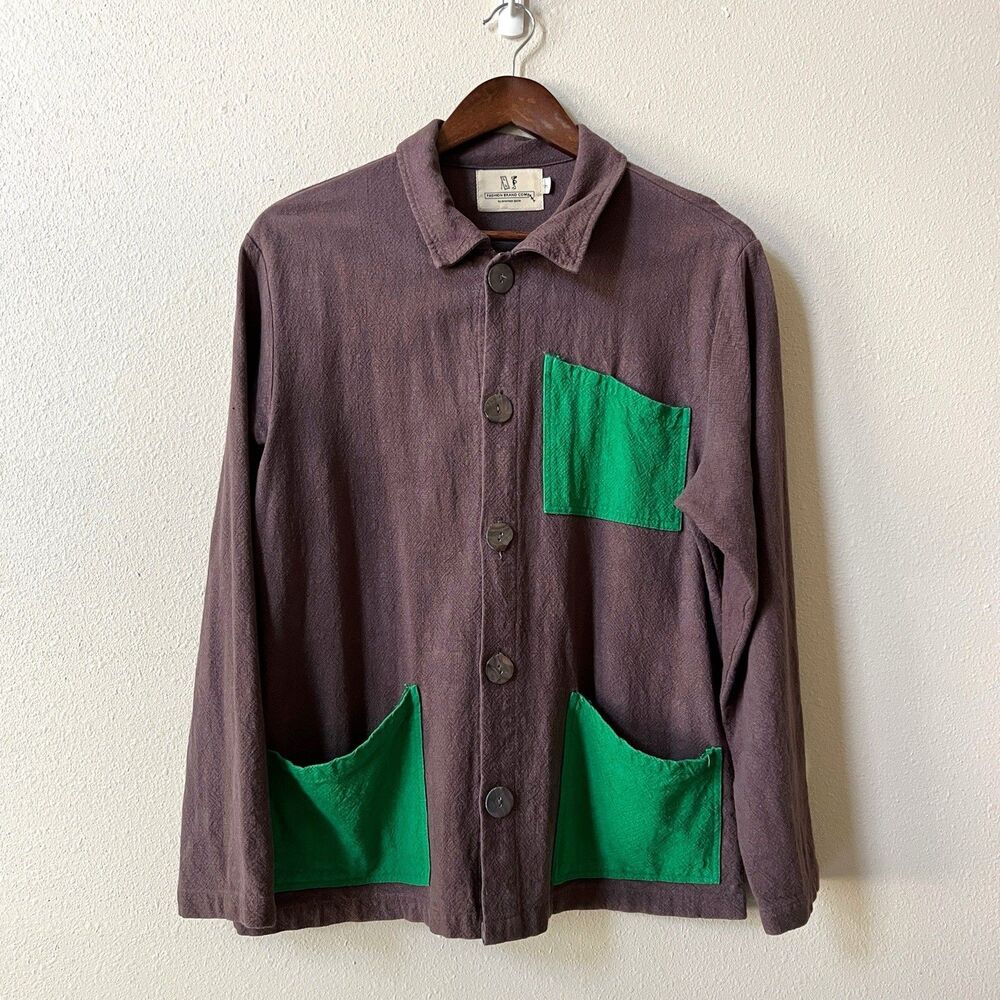 Fashion Brand Company Tree People Shirt Jacket Small Chain Stitch Penelope Gazin - Picture 5 of 10